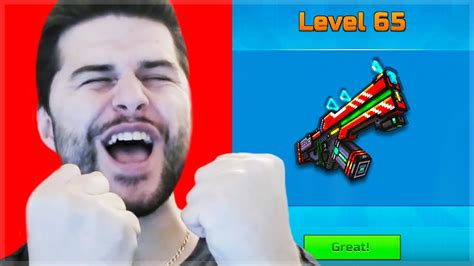 We Finally Hit Max Level 65 As F2p Player Pixel Gun 3d Youtube