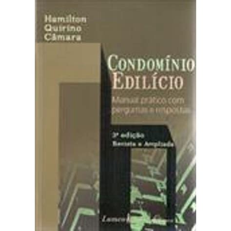 Condomínio Edilício Manual Prático Perguntas e Respostas Hamilton