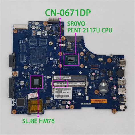 Carte M Re Pour Dell Inspiron 15R 3521 5521 CN 0671DP 0671DP 671DP LA