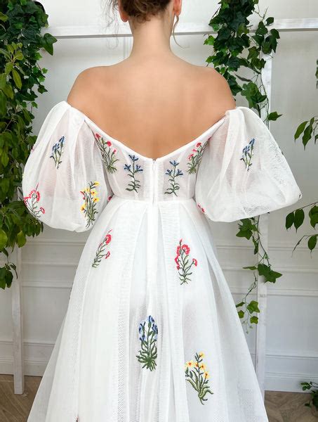 Wildflowers Garden Gown Teuta Matoshi