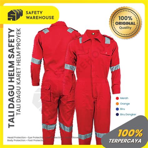 Jual Wearpack Safety Coverall Seragam Kerja Terusan Proyek V Pro