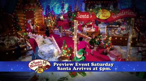 Bass Pro Shops Santa S Wonderland Tv Commercial Shop Early Ispot Tv