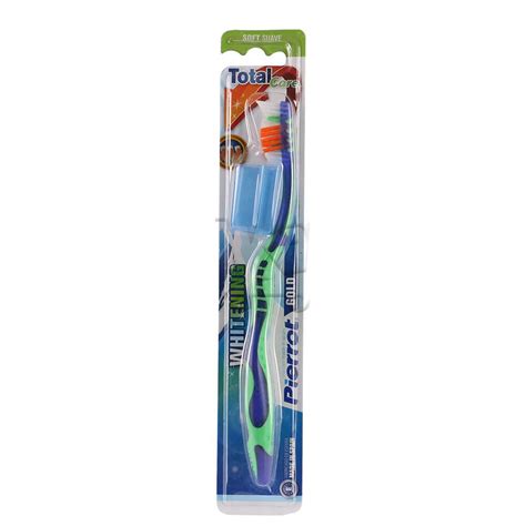 Pierrot Brosse A Dents Gold Medium Avec Gratte Langue Kadisse