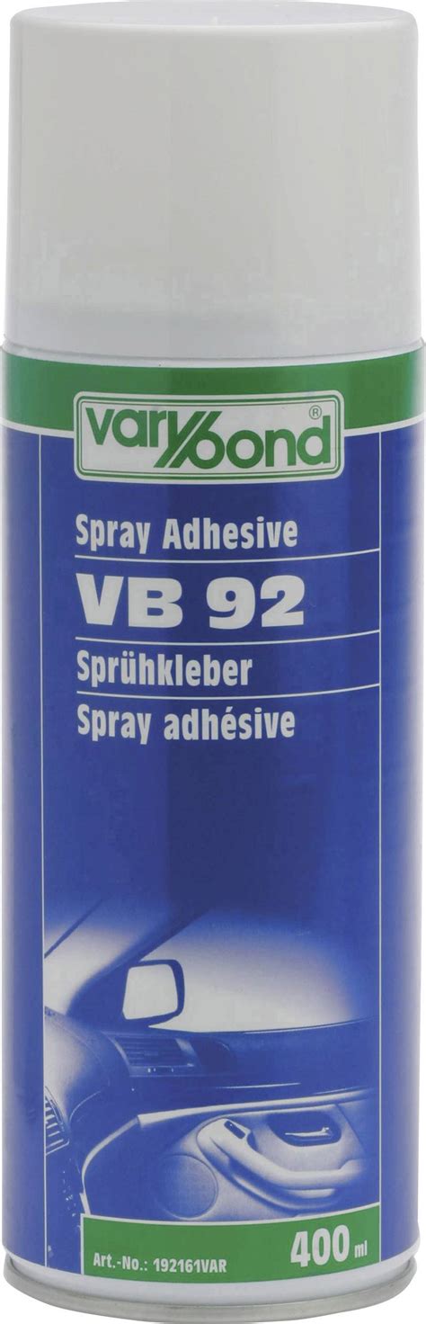 Varybond Spray Adhesive VB 92 400 Ml 192161VAR Conrad