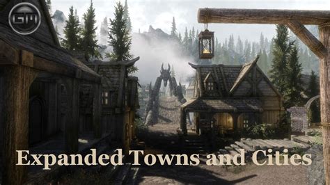 Skyrim expanded towns and cities - graglong