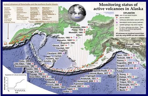 Alaska Volcano Map | Volcano