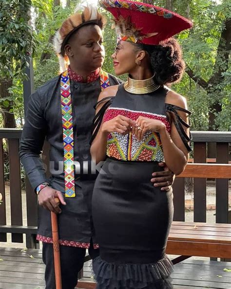 Zulu Traditional Attire For Couples