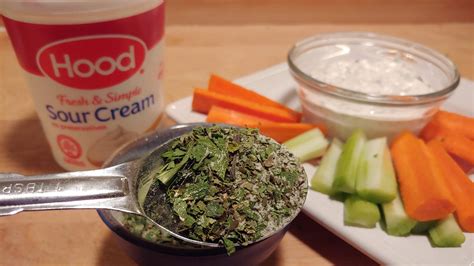 How To Make Homemade Herb Dip Mix