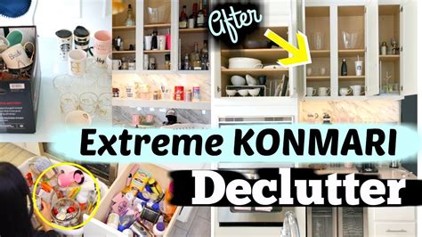 Extreme Kitchen Declutter Inspired By Marie Kondo Konmari Method