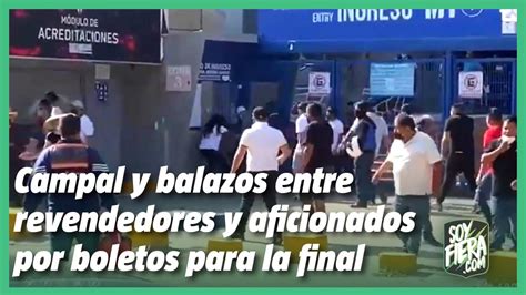 CAMPAL Entre Revendedores Y Aficionados Por BOLETOS Para La FINAL Atlas