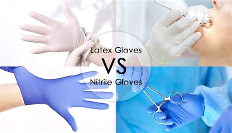 The Difference Between Latex And Nitrile Gloves