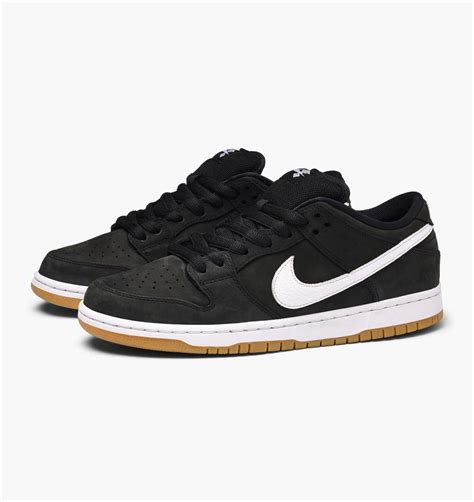 Nike Sb Dunk Low Pro Iso Black White Black Black Shoes Nike Sb