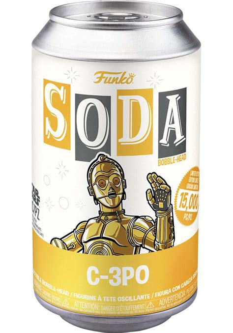 Funko Vinyl Soda Star Wars C 3po Star Wars Vinyl Figures