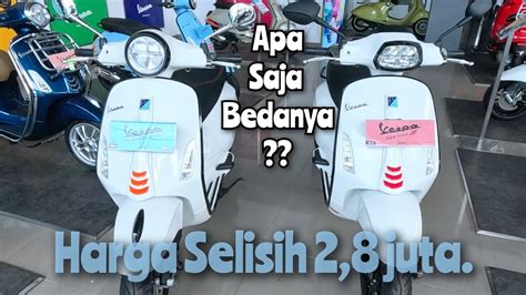 PERBANDINGAN VESPA SPRINT S PRIMAVERA S 2024 APA SAJA BEDANYA