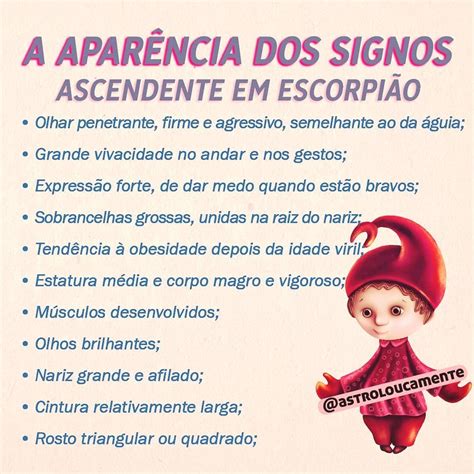 Confira algumas das características físicas de quem possui o ascendente