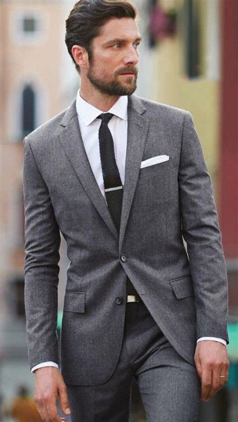 Charcoal Gray Suit Combinations