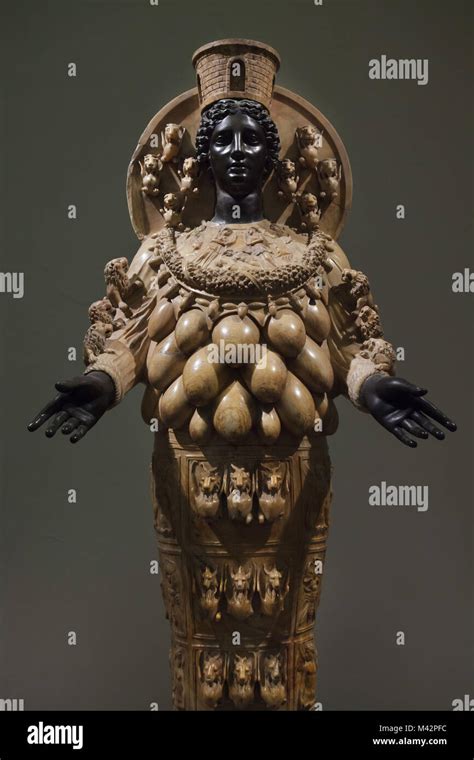 Artemis Of Ephesus Roman Alabaster Statue From The Nd Century Ad From