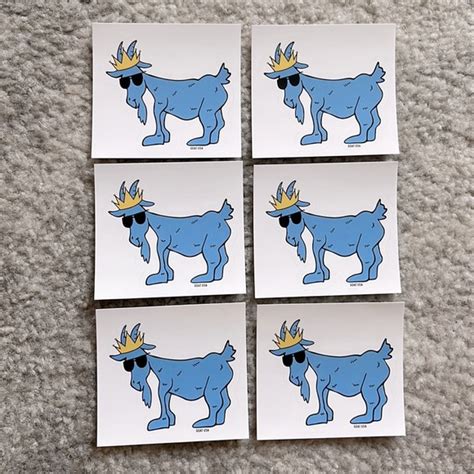 Goat USA | Other | 6 Pack Og Goat Usa Stickers Brand New Never Have ...