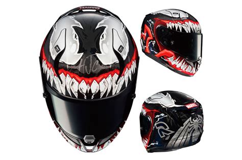 Casco Rpha Venom Marvel De Hjc Club Del Motorista Kmcero