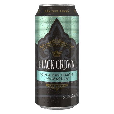 Black Crown Dry Lemon And Marula Can 440ml Offer At Pick N Pay Liquor