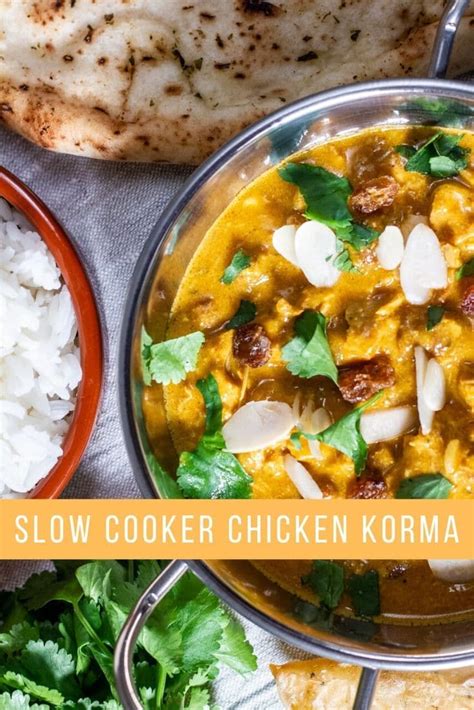 Slow Cooker Chicken Korma Artofit