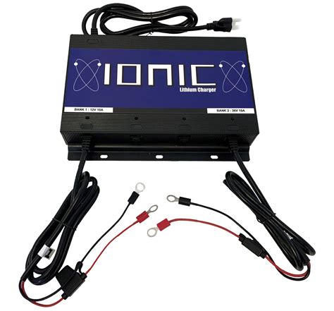 Ionic 36/12 volt Battery Charger - Drewcraft LLC