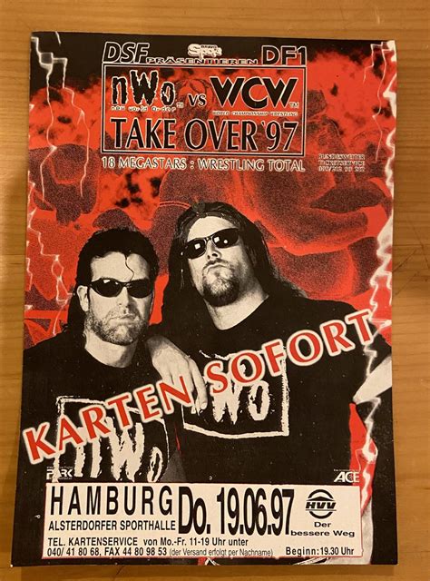 Rasslin History 101 On Twitter RT Ostpies Flyer For WCW Take Over