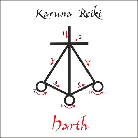 karuna reiki energy healing alternative medicine harth symbol