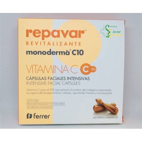 Repavar Revitalizante Monoderma C C Psulas De Ferrer