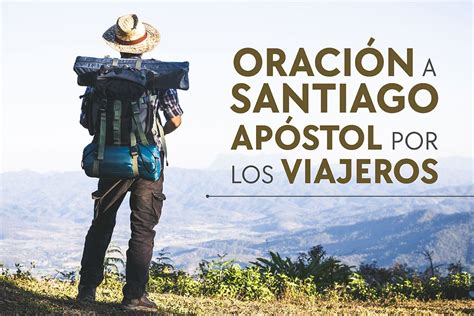 Oración a Santiago Apóstol por los viajeros y peregrinos