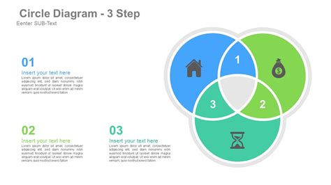 Circle Diagram 3 Steps