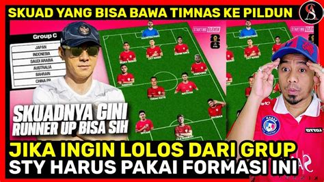 Sty Harus Pakai Formasi Ini Jika Ingin Lolos Dari Grup Neraka