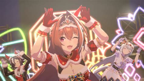 4k 【ウマ娘】kirari Magic Show（ダイワスカーレット ウォッカ オグリキャップ クリスマス衣装） Youtube