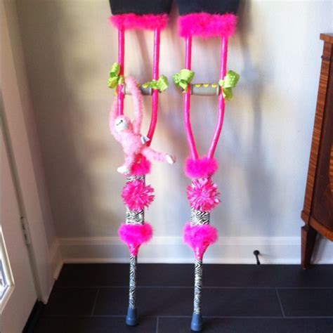 Pin by Jeannie Jones on Useful Stuff | Decorated crutches, Crutches ...