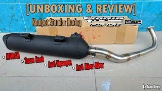 Jual Knalpot Racing Ahm Vario Vario Tipe Standar Racing Di