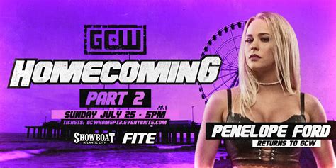 GameChangerWrestling On Twitter BREAKING PENELOPE FORD Returns To