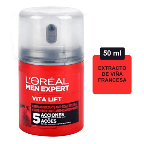 Crema hidratante L Oréal Men Expert vita lift anti signos de la edad 50