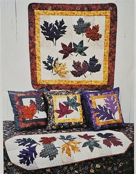 Pattern Autumn In New England Quiltpillowtable Runner Pattern