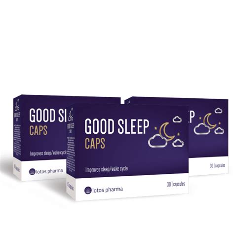 Akcijas Good Sleep Caps Kapsulas Ar Melatonīnu