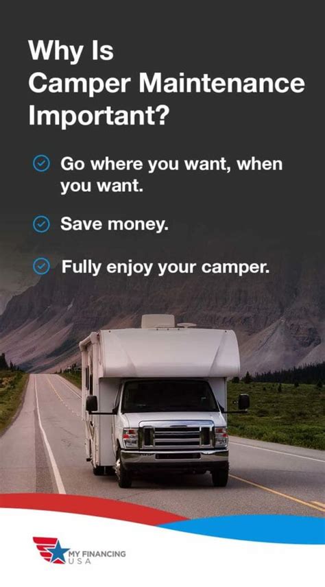 Camper Maintenance Guide My Financing Usa