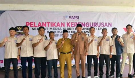 Pengurus SMSI Kabupaten Musirawas Periode 2024 2027 Dilantik Beritamusi