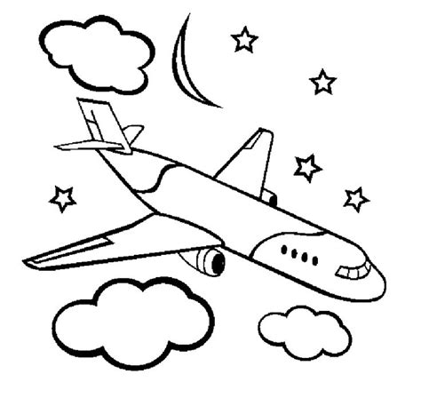 Airplane Coloring Pages - Coloring Pages For Kids And Adults | Airplane ...