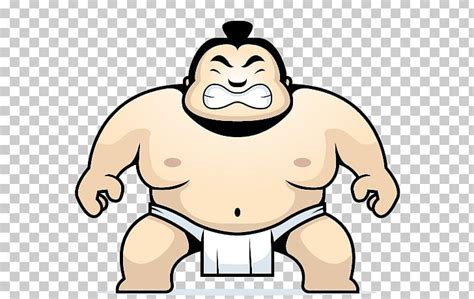 Sumo Wrestling Cartoon Png Clipart Artwork Cartoon Facial