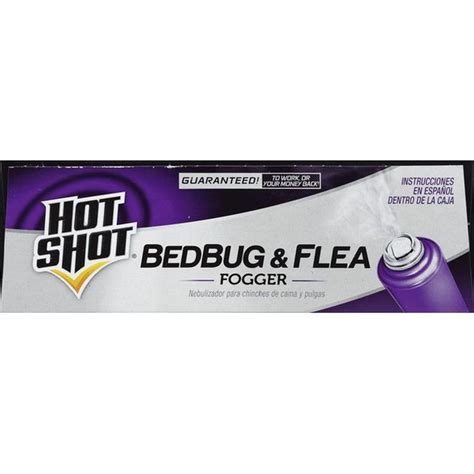 Hot Shot Bedbug Flea Fogger Each From Walmart Instacart