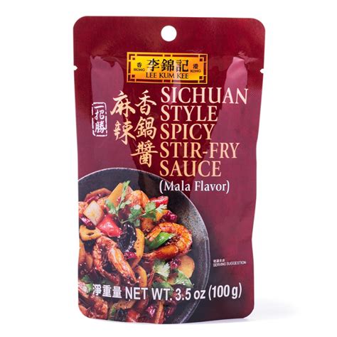 Get Lee Kum Kee Sichuan Style Spicy Stir Fry Sauce Mala Flavor