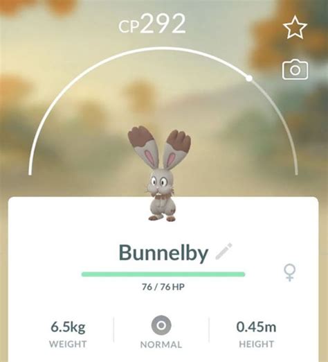 Bunnelby 100% perfect IV stats, shiny Bunnelby in Pokémon Go ...