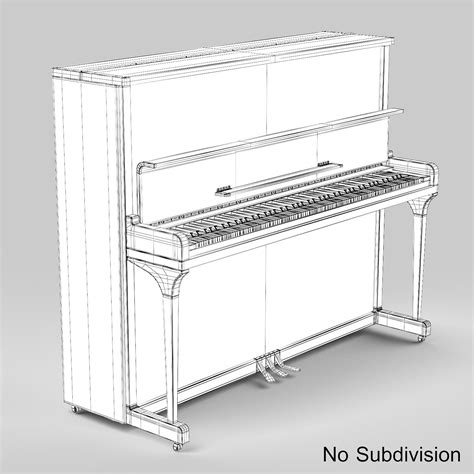 Upright Piano Sketch