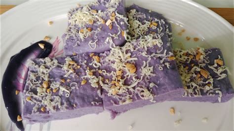 Ube Maja Blanca Recipe Quick And Easy Recipe Annjay Caspillo Youtube