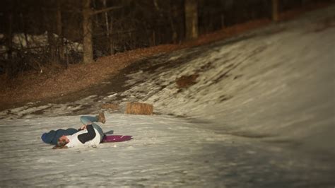 Sledding Accident Youtube