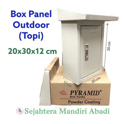 Jual Box Panel Listrik X X Outdoor Pyramid Topi Powder Coating